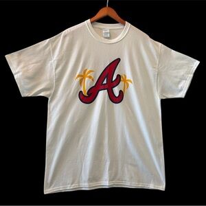 Mens ATLANTA BRAVES Graphic T-Shirt Size XL NWOT